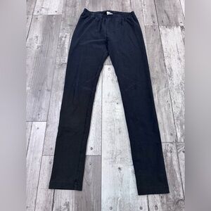 HANNA ANDERSSON Girls Leggings Bright Basics 150cm / US 12 Black Cotton Skinny